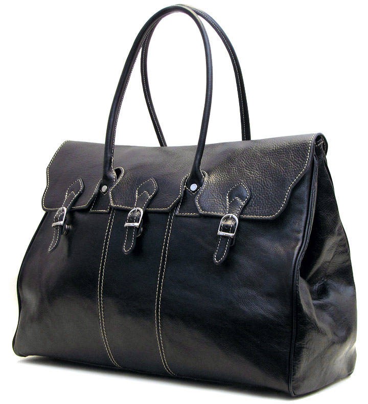 Calfskin Leather Weekend Travel Bag suppliers